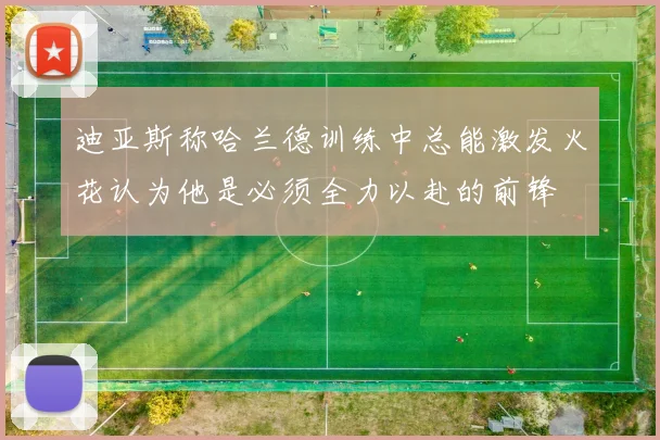 迪亚斯称哈兰德训练中总能激发火花认为他是必须全力以赴的前锋